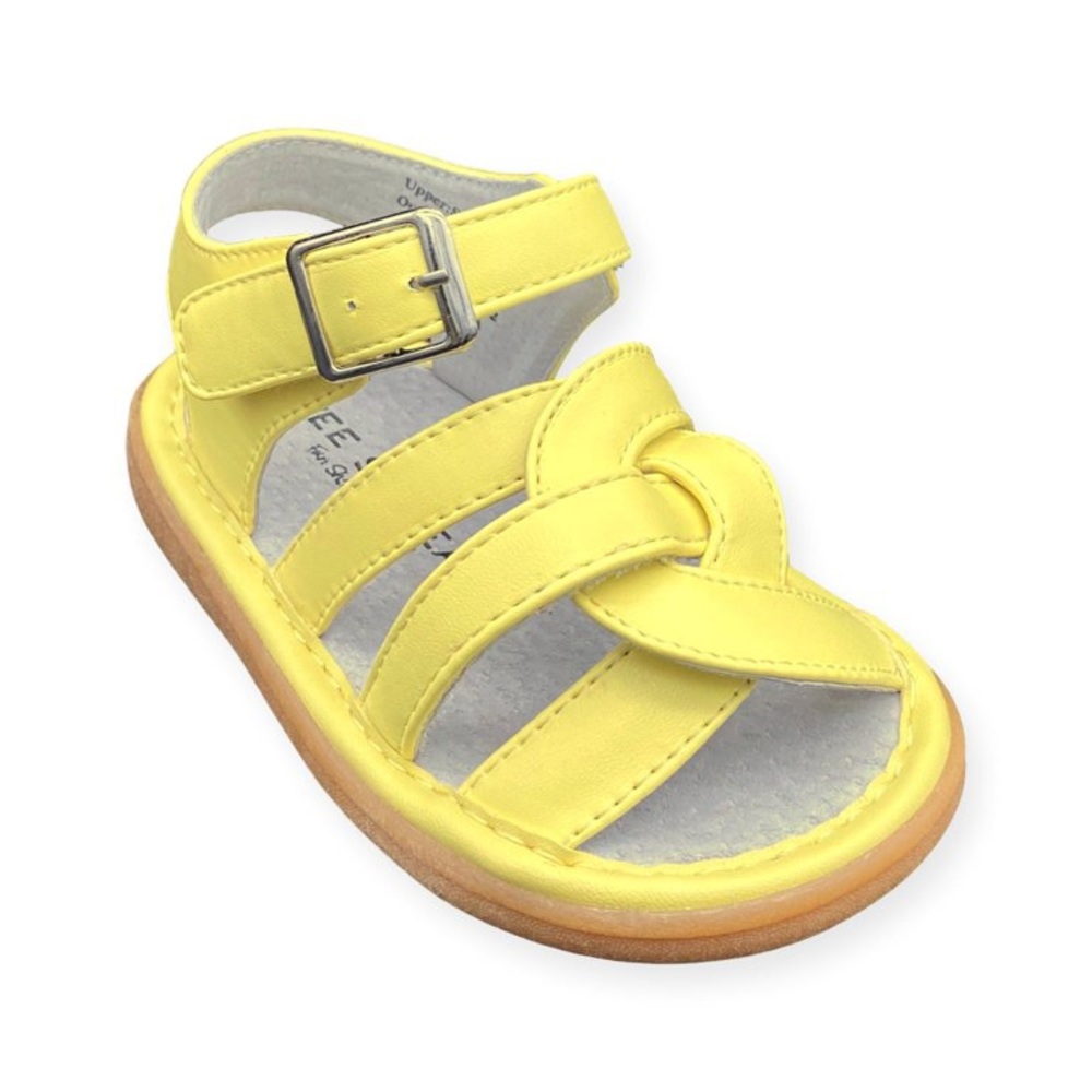 Wee Squeaks Emma Yellow Sandal Size 10. BRAND NEW
